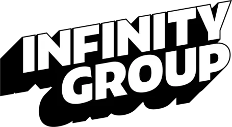 infinity Group logo white